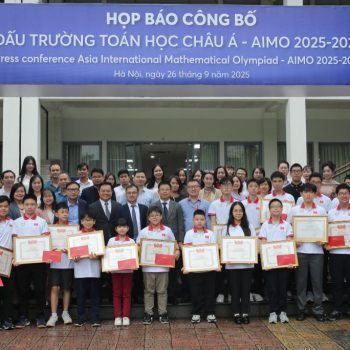 Phát động Đấu trường Toán học Châu Á – AIMO năm học 2025–2026: Khẳng định trí tuệ Việt trên bản đồ quốc tế