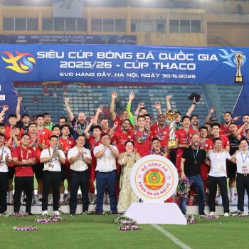 Công ty Cổ phần Tiền Phong góp phần tạo dấu ấn tại Siêu Cúp Bóng đá Quốc gia 2025/26 – Cúp THACO